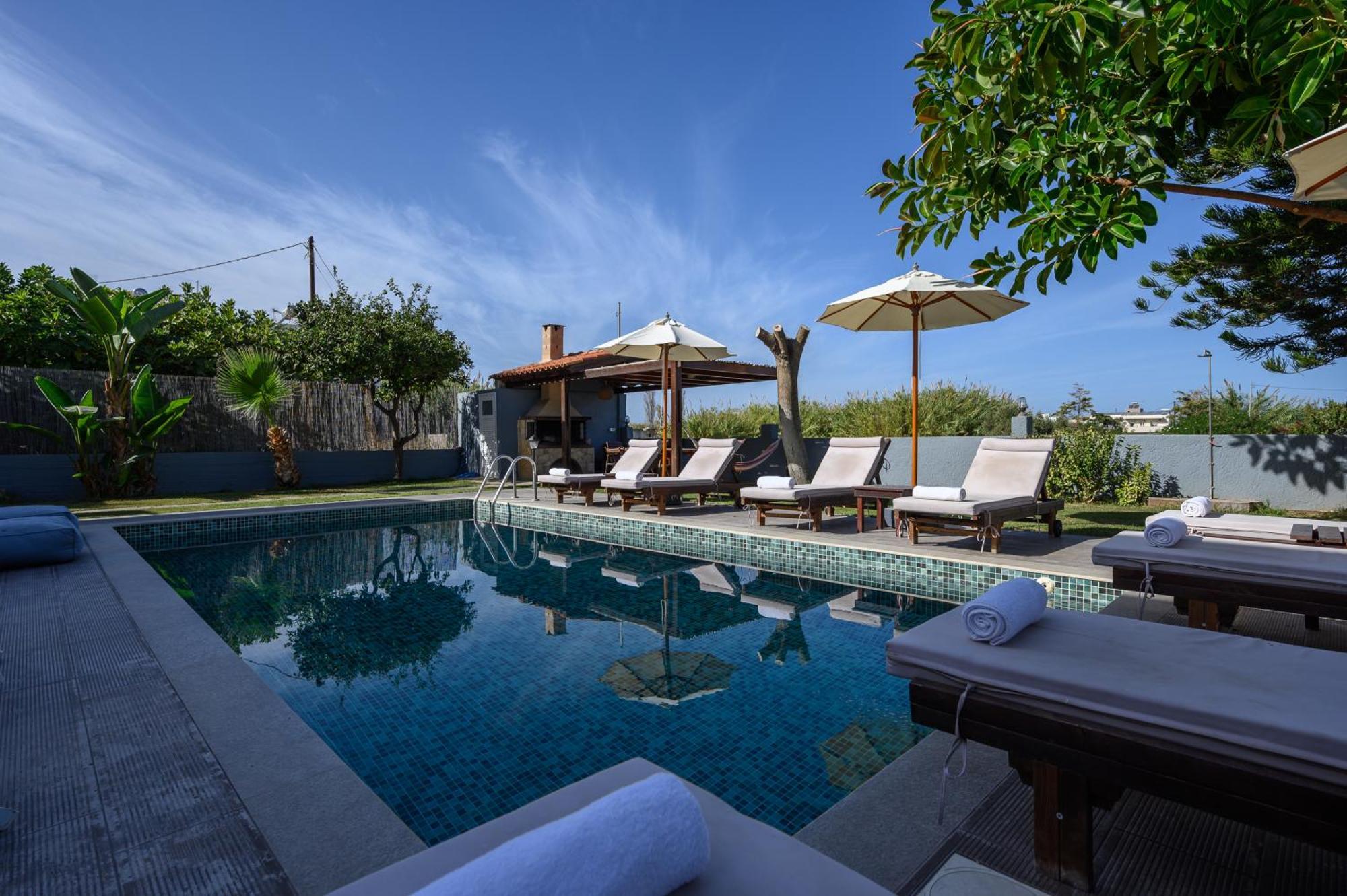 Platanias Villa Spyros Екстериор снимка