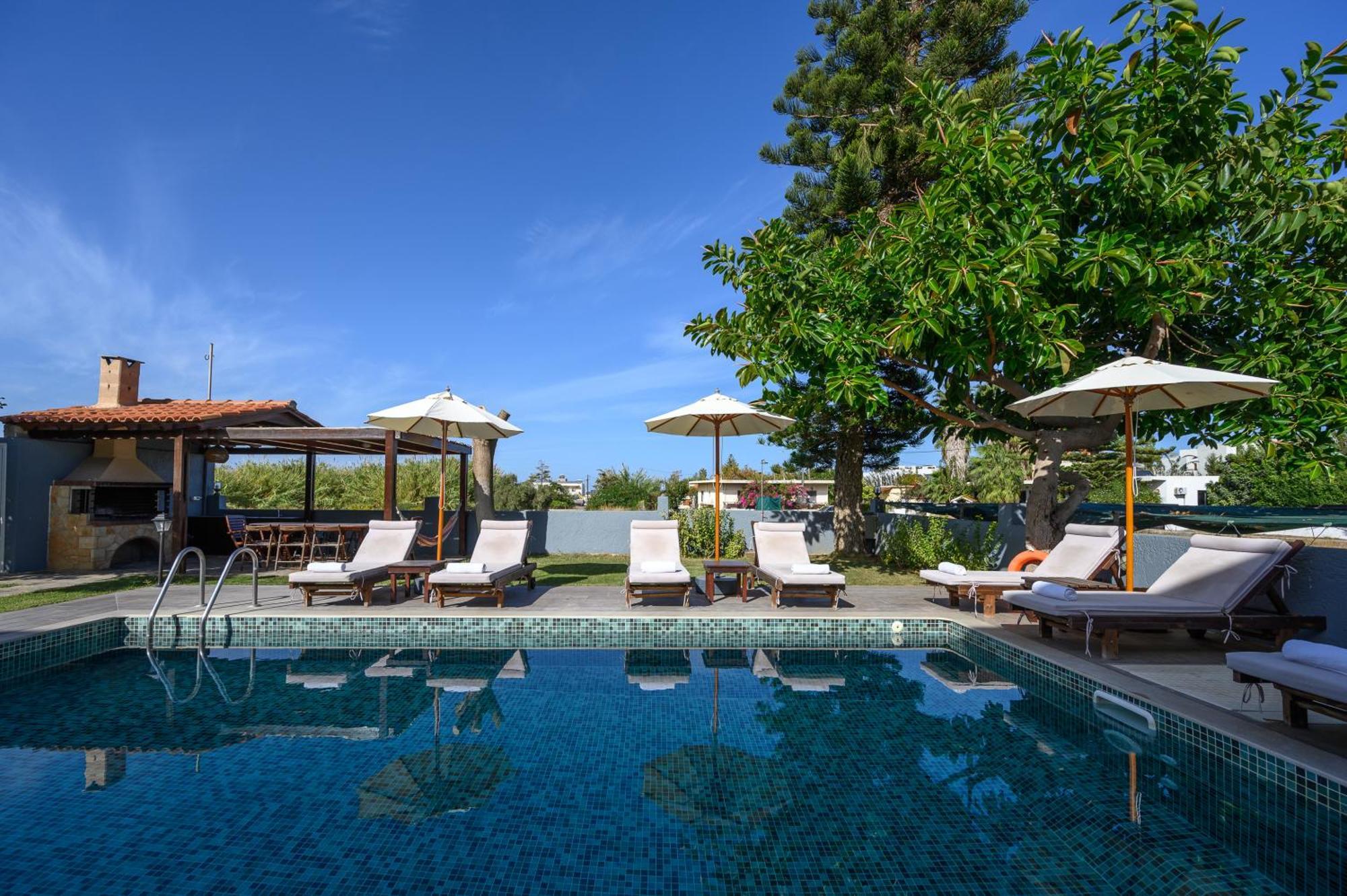 Platanias Villa Spyros Екстериор снимка