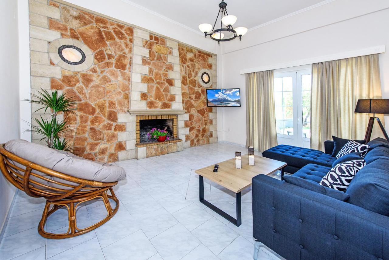 Platanias Villa Spyros Екстериор снимка